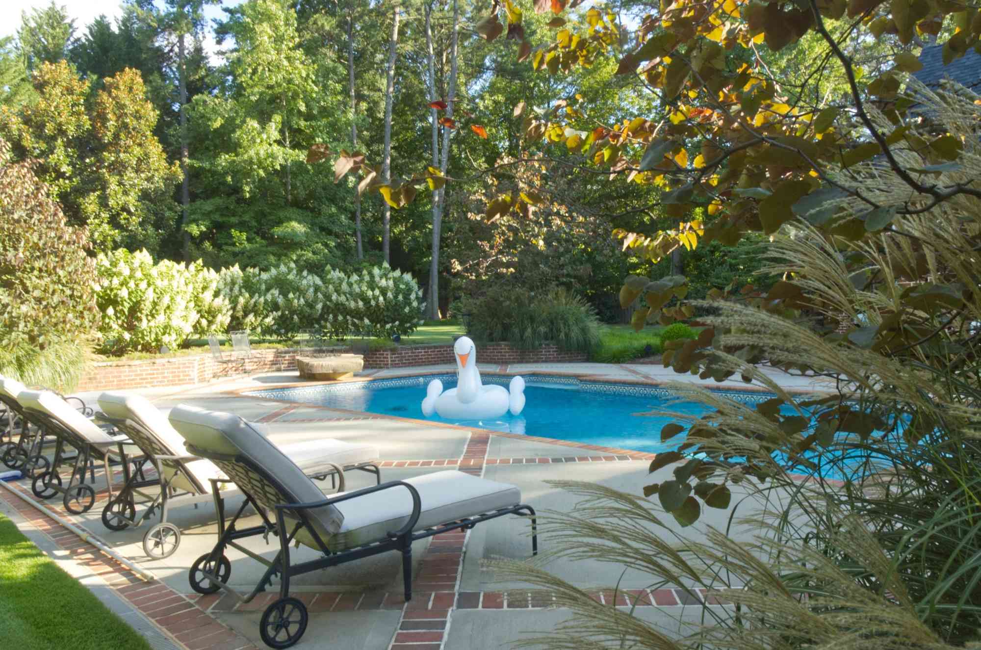 Residental Landscape Designer in Greenville, SC - Corner Lounge Chairs